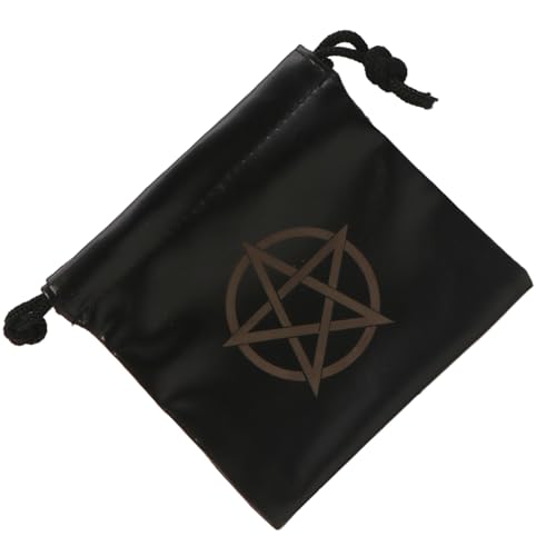 Psdndeww Schmuck Würfel Karten Geschenkbeutel Beutel Kordelzug Wahrsagerei Tarot Tasche PU Orakel Karten Aufbewahrungstasche Psdndeww Schmuck Würfel Karten Geschenkbeutel Beutel Kordelzug Wahrsagerei Tarot Tasche PU Orakel Karten Aufbewahrungstasche von Psdndeww