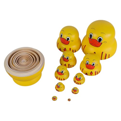 Psdndeww Set Von 10 Farbenfrohen Holzentgier Stapelbare Matryoshka Nisting Puppenspielzeug Für Kinder Lernen Dekorative Heimdeskornamente Psdndeww Set Von 10 Farbenfrohen Holzentgier Stapelbare Matryoshka Nisting Puppenspielzeug Für Kinder Lernen Dekorative Heimdeskornamente von Psdndeww