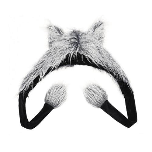 Psdndeww Übergroßer Wolfshut Mit Ohr Und Pompoms Skihut Pelzige Cartoon Foto Requisiten Freien Kopfhut Für Halloween Psdndeww Übergroßer Wolfshut Mit Ohr Und Pompoms Skihut Pelzige Cartoon Foto Requisiten Freien Kopfhut Für Halloween von Psdndeww