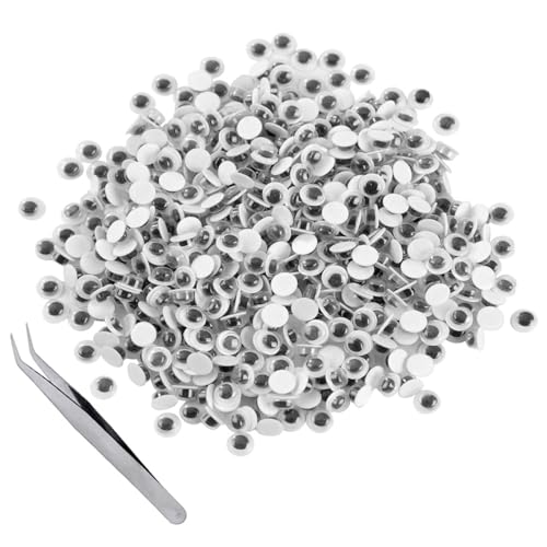 Psdndeww Wiggle Eyes Plastik Auge Set Für Nadel Filzen Puppen Filzenhandwerk Für Handwerkshäkeln Spielzeugpuppe Häkeln von Psdndeww