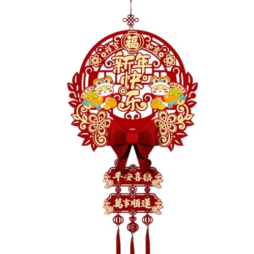 Quastenanhänger aus Filz 2025 Jahr Schlange Glücksfigur Anhänger chinesische Dekoration Frühling Ornament Haus Quastenanhänger aus Filz 2025 Jahr Schlange Glücksfigur Anhänger chinesische Dekoration Frühling Ornament Haus von Psdndeww