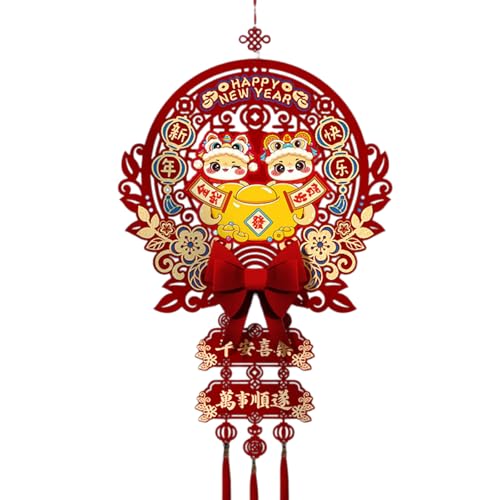 Quastenanhänger aus Filz 2025 Jahr Schlange Glücksfigur Anhänger chinesische Dekoration Frühling Ornament Haus Quastenanhänger aus Filz 2025 Jahr Schlange Glücksfigur Anhänger chinesische Dekoration Frühling Ornament Haus von Psdndeww