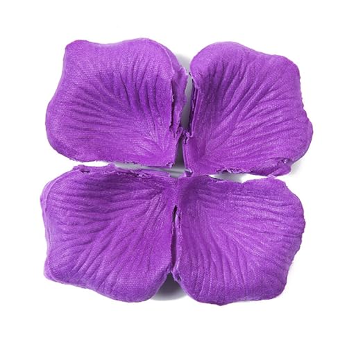 Rosenblätter aus Seide, 100 Stück, für Hochzeitsdekoration, Valentinstag, Überraschung und romantische Tischdekoration Rosenblätter aus Seide, 100 Stück, für Hochzeitsdekoration, Valentinstag, Überraschung und romantische Tischdekoration von Psdndeww