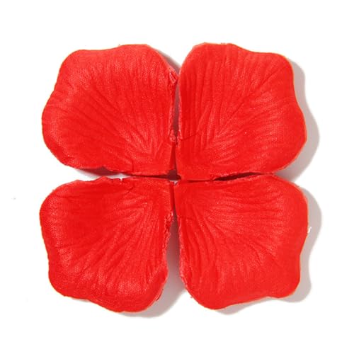 Rosenblätter aus Seide, 100 Stück, für Hochzeitsdekoration, Valentinstag, Überraschung und romantische Tischdekoration von Psdndeww