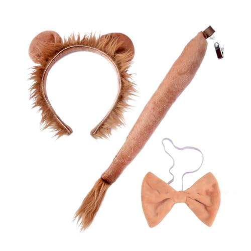 Set aus 3 Ohrenschwanz-Ohren, Set mit Haarbändern für Damen, Teenager, Make-up, Stirnbänder für Halloween Set aus 3 Ohrenschwanz-Ohren, Set mit Haarbändern für Damen, Teenager, Make-up, Stirnbänder für Halloween von Psdndeww