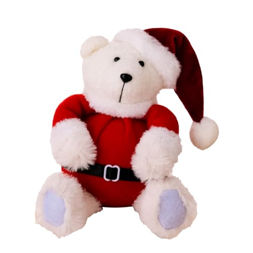 Sitzender Bär, Plüschfigur, Weihnachts-Thema, für saisonale Partys, Tischdekoration, Sammelfigur Sitzender Bär, Plüschfigur, Weihnachts-Thema, für saisonale Partys, Tischdekoration, Sammelfigur von Psdndeww