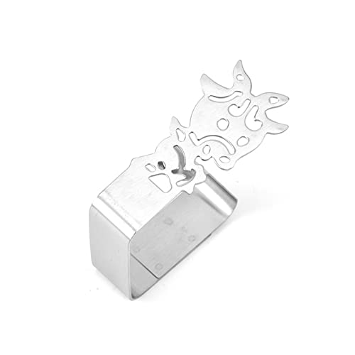 Tischdeckenclips aus Edelstahl, robuste Tischklammern, Tiere, Tischdeckenhalter für Hochzeit, Küche Tischdeckenclips aus Edelstahl, robuste Tischklammern, Tiere, Tischdeckenhalter für Hochzeit, Küche von Psdndeww