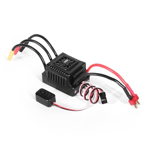 WSDT 45A Sensorless Wasserdichter elektronischer Geschwindigkeitsregler für bürstenlosen Servo mit XT60/T Verbindungsstecker von Psdndeww