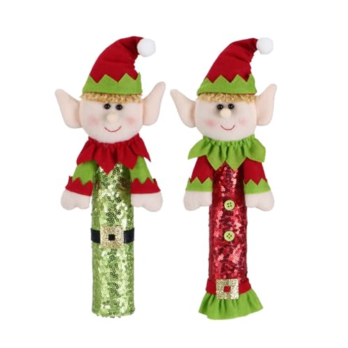 Weihnachtsdekoration Handschuh für Mikrowellentürgriff, Griffabdeckung, Party- und Urlaubsdekoration Weihnachtsdekoration Handschuh für Mikrowellentürgriff, Griffabdeckung, Party- und Urlaubsdekoration von Psdndeww