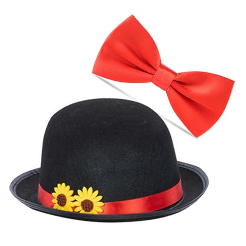 Zauberer Kostüm Cosplay Party Kostüm Hut mit Fliege Karneval Festlich Zubehör Halloween Zubehör Zauberer Kostüm Cosplay Party Kostüm Hut mit Fliege Karneval Festlich Zubehör Halloween Zubehör von Psdndeww