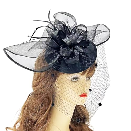 Zauberhut, Haarnadel, Pferderennen, Kopfschmuck, Cocktail-Party, Maskerade, französischer Hut Zauberhut, Haarnadel, Pferderennen, Kopfschmuck, Cocktail-Party, Maskerade, französischer Hut von Psdndeww