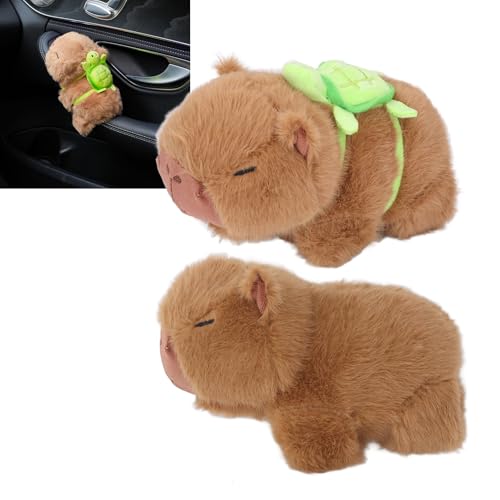 Pssopp Automotive Capybara-Plüschpuppe, Baumwolle und Plüschmaterial, Bezaubernde und Fröhliche Dekorative Capybara-Puppe, Autodekoration für Mädchen, Kinder, Erwachsene, Geburtstage Pssopp Automotive Capybara-Plüschpuppe, Baumwolle und Plüschmaterial, Bezaubernde und Fröhliche Dekorative Capybara-Puppe, Autodekoration für Mädchen, Kinder, Erwachsene, Geburtstage von Pssopp