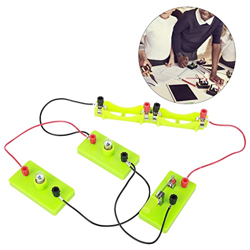 Pssopp Circuit Learning Kit, Plastik Parallel Series Circuit Toy, Physik Experiment für über 4 Jahre Alt (schaltung Serie parallel ausrüstung) von Pssopp