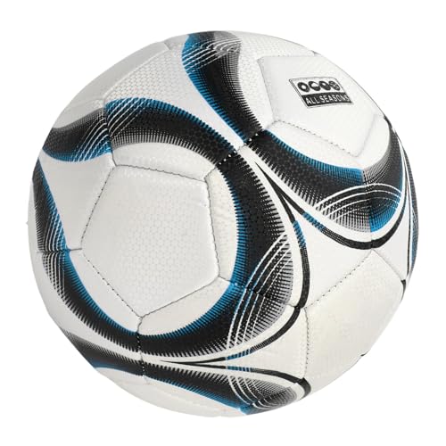 Pssopp Fußballkugel Langlebiger Nylon -Verpackungstraining Sportball für Teenager Erwachsene PVC Doppelschicht Explosionsbeweis für Innen Im Freien Im Freien (4) von Pssopp