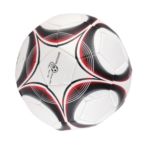 Pssopp Fußballkugel Langlebiger Nylon -Verpackungstraining Sportball für Teenager Erwachsene PVC Doppelschicht Explosionsbeweis für Innen Im Freien Im Freien (4) von Pssopp