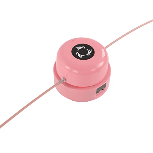 Pssopp Innovative Sprungmaschine, geräuscharme Fernbedienung Intelligente Sprungmaschine Berührungsloser LCD-Bildschirm für interaktive Spiele Rosa von Pssopp