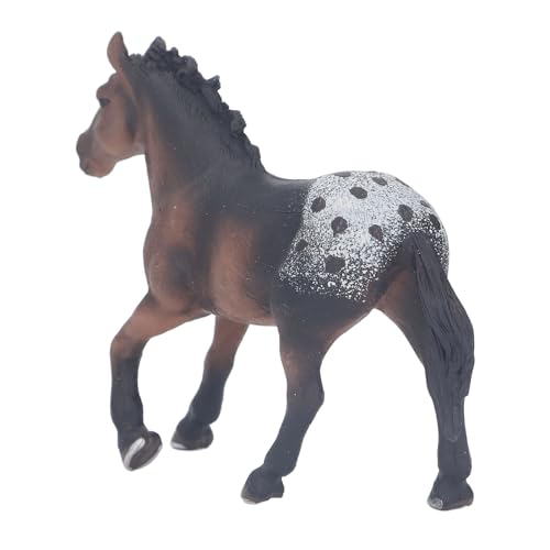 Pssopp Lebhafte Niedliche Lebensechte Pferdefiguren Model für, Pädagogisches Tierspielzeug für Vorschullern und Partydekorationen von Pssopp