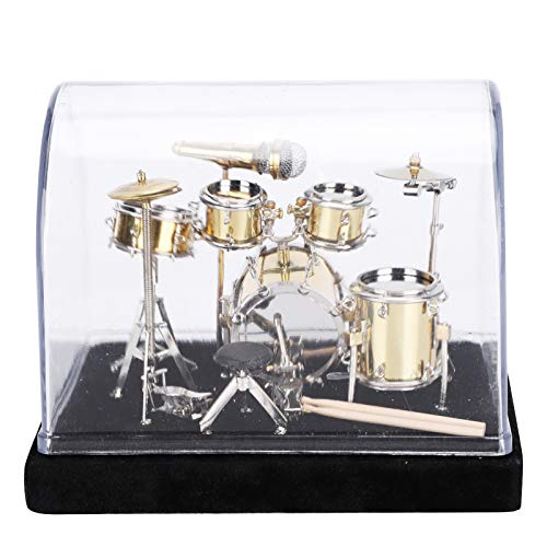 Pssopp Retro Mini Set Model, Miniatur -Musikinstrumenten - -Kit für die Sammlung für Instrumentenbegeisterte Wohnkultur von Pssopp