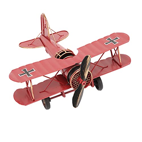 Retro Flugzeug Modell Eisenmodell Modell Flugzeug Modellflugzeug Flugzeug Miniatur Dekoration Flugzeug Handwerk Modelle Flugzeuge (Gelb) von Pssopp