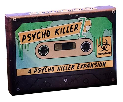 Psycho Killers Z: EIN Erweiterungskarten-Set, Mehrfarbig, 5,1 x 5,1 x 5,1 cm von Escape Tabletop Games
