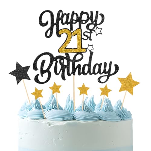 21 Geburtstag Tortendeko Happy 21 Birthday Cake Topper Tortendeko 21 Geburtstag Mädchen Junge 21 Alles Gute Geburtstag Cake Topper 21 Geburtstag Deko für Mädchen Junge 21 Geburtstag Party Dekoration 21 Geburtstag Tortendeko Happy 21 Birthday Cake Topper Tortendeko 21 Geburtstag Mädchen Junge 21 Alles Gute Geburtstag Cake Topper 21 Geburtstag Deko für Mädchen Junge 21 Geburtstag Party Dekoration von Psyqtsuary