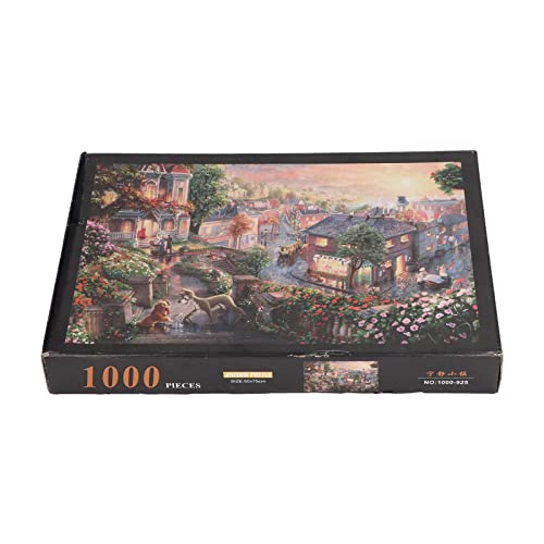 Psytfei Puzzle 1000 Teile Landschaft Puzzlespiel Puzzlespielzeug Geschenkset DIY Anspruchsvolles Spiel Für Kinder Erwachsene von Psytfei