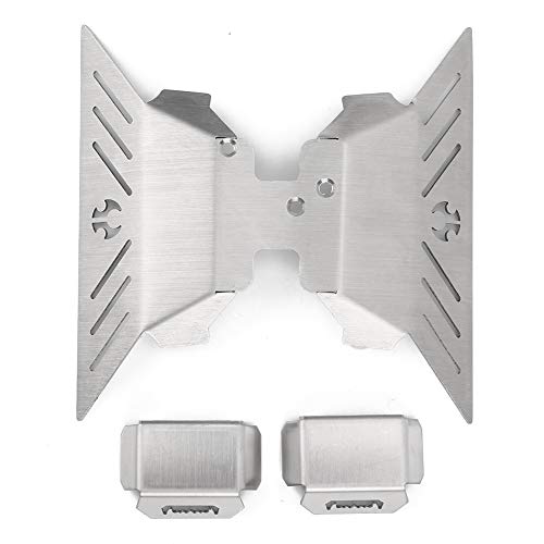 RC Chassis Armor Set Vorder- Und Hinterachse Chassis Guard Protection Plate Passend Für Axial Capra AXI232006 RC Car Parts von Psytfei