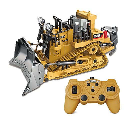 Ptdfjspt 1:24 2,4 GHz 9 KanäLe Fernbedienung Traktor Spielzeug Bulldozer RC Aluminiumlegierung Technik Traktor Spielzeug für Kinder Stil A Ptdfjspt 1:24 2,4 GHz 9 KanäLe Fernbedienung Traktor Spielzeug Bulldozer RC Aluminiumlegierung Technik Traktor Spielzeug für Kinder Stil A von Ptdfjspt