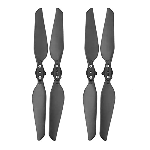 Ptdfjspt 2 Paare Schnellspanner Faltbarer Propeller für X8 SE 2022 & 2020 Kamera Drohne Propeller RC Quadcopter Teile,Schwarz von Ptdfjspt