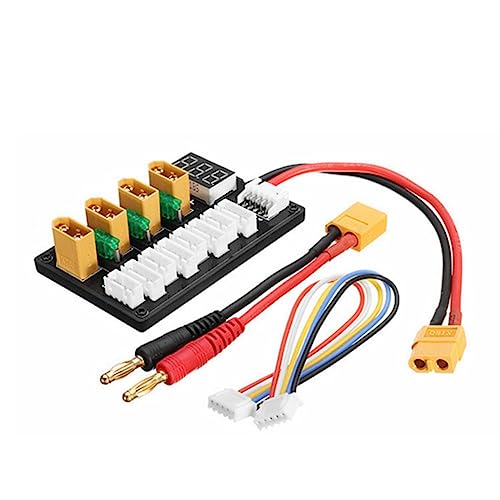 Ptdfjspt 3S/4S XT60 Lithium-Batterie-Parallel-Ladeplatine B6 Balance-Ladeplatine Lithium-Parallel-Ladeplatine-Erweiterungsplatine von Ptdfjspt