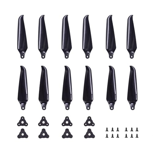 Ptdfjspt 8-Klapppropeller 3-Blatt-Drohnen-Propeller DIY für FPV-Freestyle-Drohnenteile von Ptdfjspt