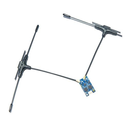 Ptdfjspt 900 MHz / 2,4 GHz Dualband Gemini RX für FPV-Drohnenempfänger Diversity ELRS 915 2,4 G Doppelantenne von Ptdfjspt