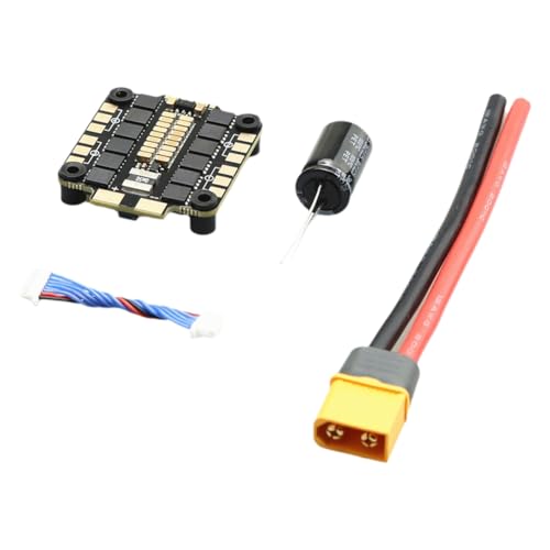 Ptdfjspt BLS-60A 4in1 ESC HV 3-6S FPV Brushless ESC 30.5x30.5mm BLHELI-S für RC FPV 7inch-10inch Freestyle Drohnen Teile von Ptdfjspt