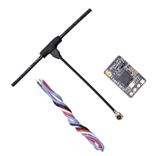 Ptdfjspt ELRS-Empfänger ExpressLRS RX24T 2,4G-Empfänger Radio Nano Long Range Receiver für RC FPV-Drohnen DIY-Zubehörteile von Ptdfjspt