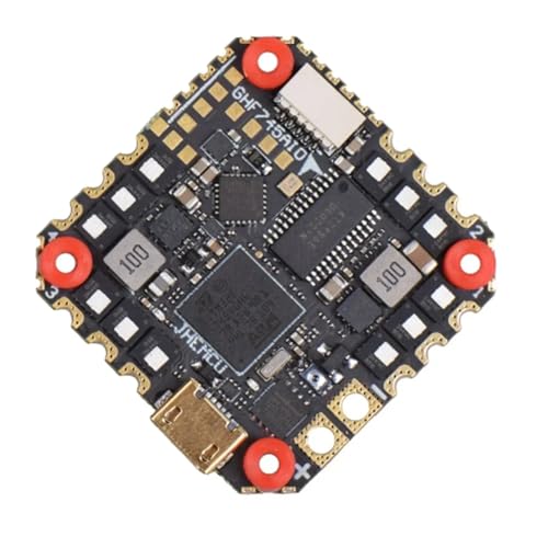 Ptdfjspt GHF745AIO MPU6000 F745 Flugregler BLHELI32 G071 4in1 ESC 25,5 X 25,5 mm 3-6S für FPV Freestyle-Drohnen Ersatzteilzubehör (40A) von Ptdfjspt