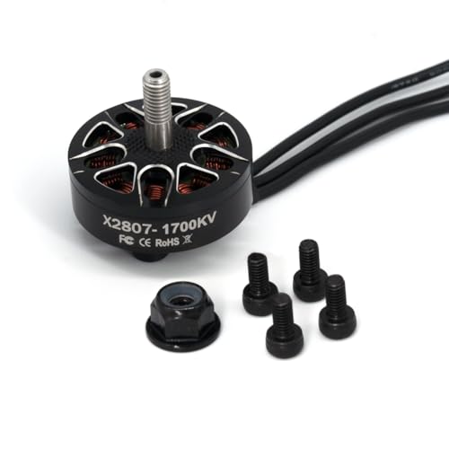 Ptdfjspt Teile X2807 2807 1700KV Bürstenloser Motor für Mark4 FPV Freestyle 7 Langstrecken-LR7-Drohnen zum Selbermachen von Ptdfjspt