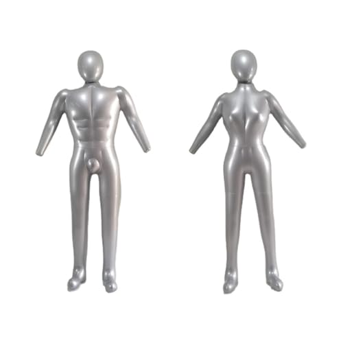 Ptdfjspt Weibliches Ganzkörper-Aufblasbares Mannequin-Modell, Dummy-Torso, Kleidungsmodell, Display von Ptdfjspt