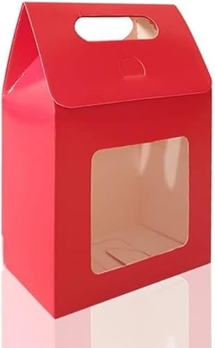 10 Stück Geschenktüten aus Kraftpapier, Hochzeitssüßigkeiten-Verpackungstüten mit Verpackungsbeutel for Unternehmen (Farbe: 4, Größe: 10 Stück_15,8 x 8,8 x 26 von PULaif