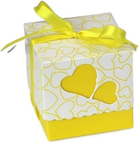 10 Stück ausgehöhlte Liebes-Hochzeitsboxen, Geschenkbox, Süßigkeitenbox, Band, lila, rosa, Süßigkeitenboxen, Papierbox, Geschenktüten, süß (Farbe: G, Größe: 10 Stück) (Farbe: D, Größe(Onecolor) von PuLAif