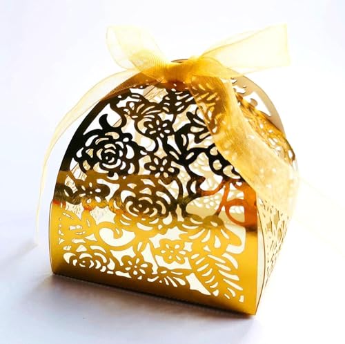 50/100 Stück kleine Bonbonschachteln, exquisite Hochzeitsgeschenke (Farbe: 6, Größe: 50 Stück_6 x 6 x 8 cm) (Farbe: 3, Größe: 50 Stück-6 x 6 x 8 cm (Farbe: 6, Größe: 50 Stück (Farbe: 9, Größe: 50 Stüc von PuLAif