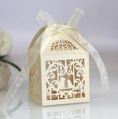 Hochzeits-Süßigkeitenbox-Verpackung, hohle Geschenkboxen, Verpackung for Kekse, Schokolade, Geburtstag (Farbe: 2, Größe: 5 x 5 x 8 cm) (Farbe: 9 (Farbe: 2, Größe: (Farbe: 2, Größe: 5 x 5 x 8 cm(14) von PuLAif