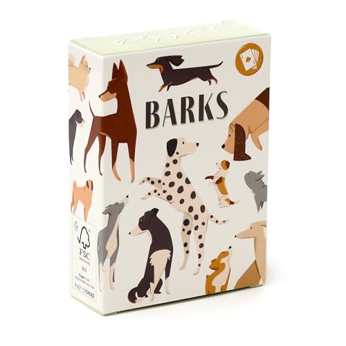 Puckator Barks Dog Standard Spielkartendeck von Puckator