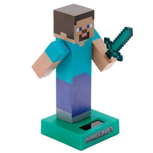 Puckator FF139 Steve - Minecraft Solar Pal, Mehrfarbig Puckator FF139 Steve - Minecraft Solar Pal, Mehrfarbig von Puckator