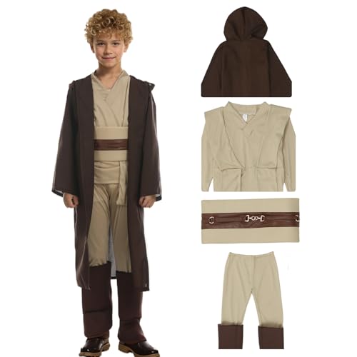 Puddry Ritter Kostüm Kinder, Mittelalterliches Outfit, Faschingskostüme, Perfekt Karneval Halloween Kostüm Kinder Cosplay,Weihnachtsgeschenke von Puddry