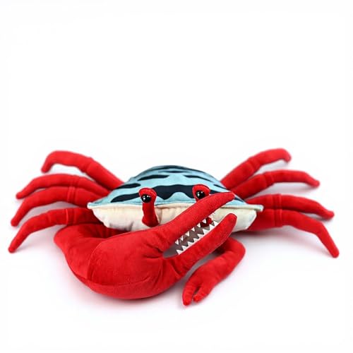PuffPurrs Lebensecht Fiedlerkrabbe Plüschtier, Realistische Asymmetrische Scheren Stofftierspielzeug, Süßes Buntes Exoskelett Einzigartiges Geschenk, 32 cm PuffPurrs Lebensecht Fiedlerkrabbe Plüschtier, Realistische Asymmetrische Scheren Stofftierspielzeug, Süßes Buntes Exoskelett Einzigartiges Geschenk, 32 cm von PuffPurrs