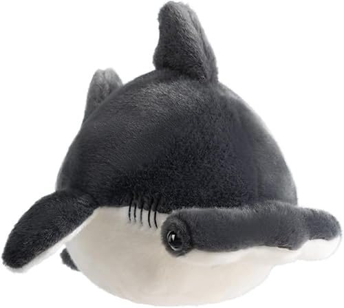 PuffPurrs Molliger Glatter Hammerhai-Plüschtier, Dicker Hammerhai-Plüschtier, Weiches Plüsch-Haifisch-Plüschtier PuffPurrs Molliger Glatter Hammerhai-Plüschtier, Dicker Hammerhai-Plüschtier, Weiches Plüsch-Haifisch-Plüschtier von PuffPurrs