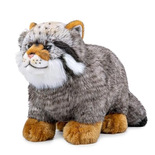 PuffPurrs Pallas Katze Plüschspielzeug - Simulation 12,6" weiche realistische Graue Pallas-Katze, niedliches Plüschtier, einzigartige Plüschgeschenksammlung für Kinder PuffPurrs Pallas Katze Plüschspielzeug - Simulation 12,6" weiche realistische Graue Pallas-Katze, niedliches Plüschtier, einzigartige Plüschgeschenksammlung für Kinder von PuffPurrs