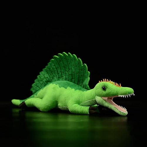 PuffPurrs Simulation Spinosaurus Dinosaur Stuffed Plush Toy - 18" Soft Lifelike Sail-Backed Dinosaur Model Toy, Real Life Dinosaur Stuffed Animal Toys, Collectible Gifts for Kids von PuffPurrs