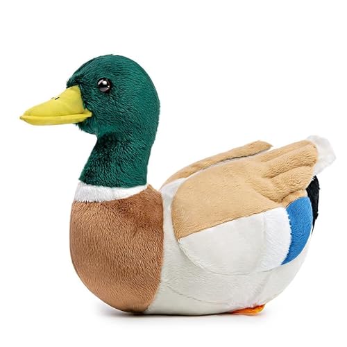 Simulation Cole Duck Plush Toy Stuffed Animal - 12 Zoll Simulation White Call Duck Puppe Plüschspielzeug als Geschenk für Ihre Kinder von PuffPurrs