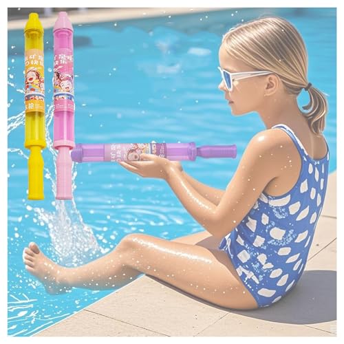 2/3/4 PCS Firework Water Gun, Fireworks Style Water Spray Toys, Firework 𝐖𝐚𝐭𝐞𝐫 𝐒𝐩𝐫𝐚𝐲 Gun, High Pressure Pull-Out Sprinkler Spray Toys for Bathing, Pool, Party (2PCS-1) von Pukmqu